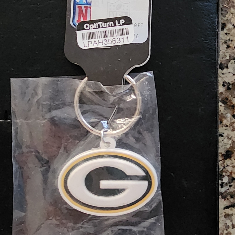 NFL Authentic Licensed Green Bay Packers Keychain